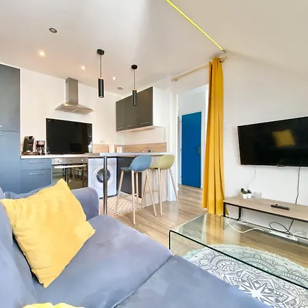 Le Cactus - Beau T2 - 10 Min Du Centre A Pied Et Parking Facile Appartement
