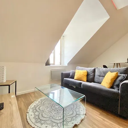 Le Cactus - Beau T2 - 10 Min Du Centre A Pied Et Parking Facile Appartement Quimper